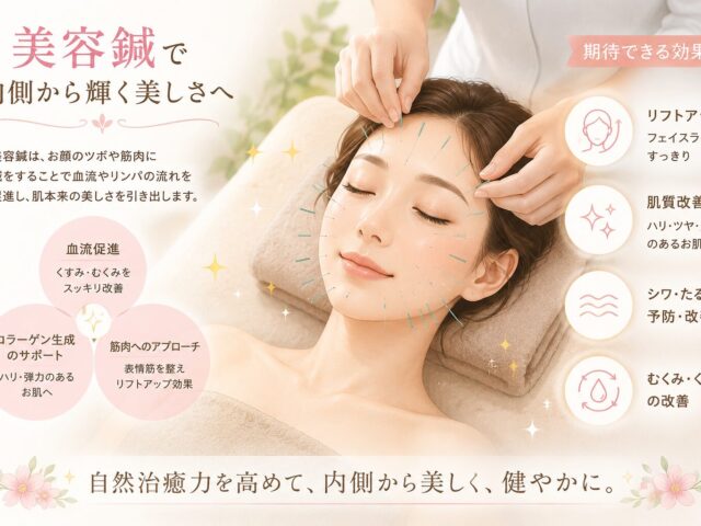美容鍼の内出血って？