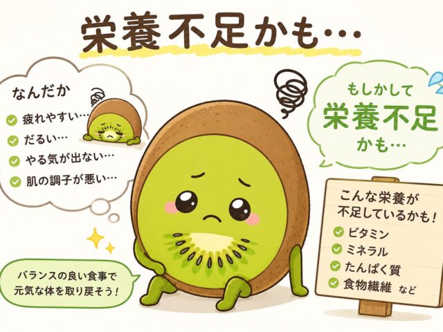 しっかり食べてるのに栄養不足って本当？