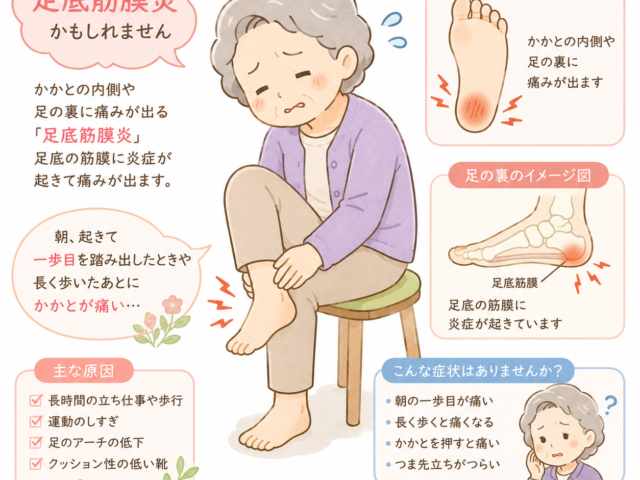 足底筋膜炎の痛み