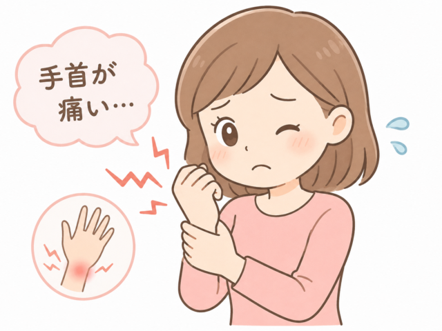 手首の痛み